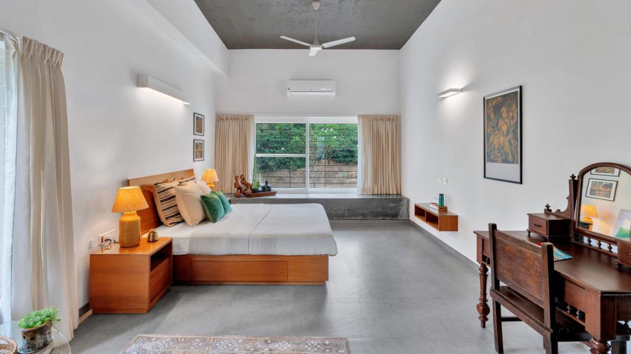 Saffronstays Cafella- A 3-Bdr Elliptical-Roof Villa In Chikmagalur Mudigere Buitenkant foto