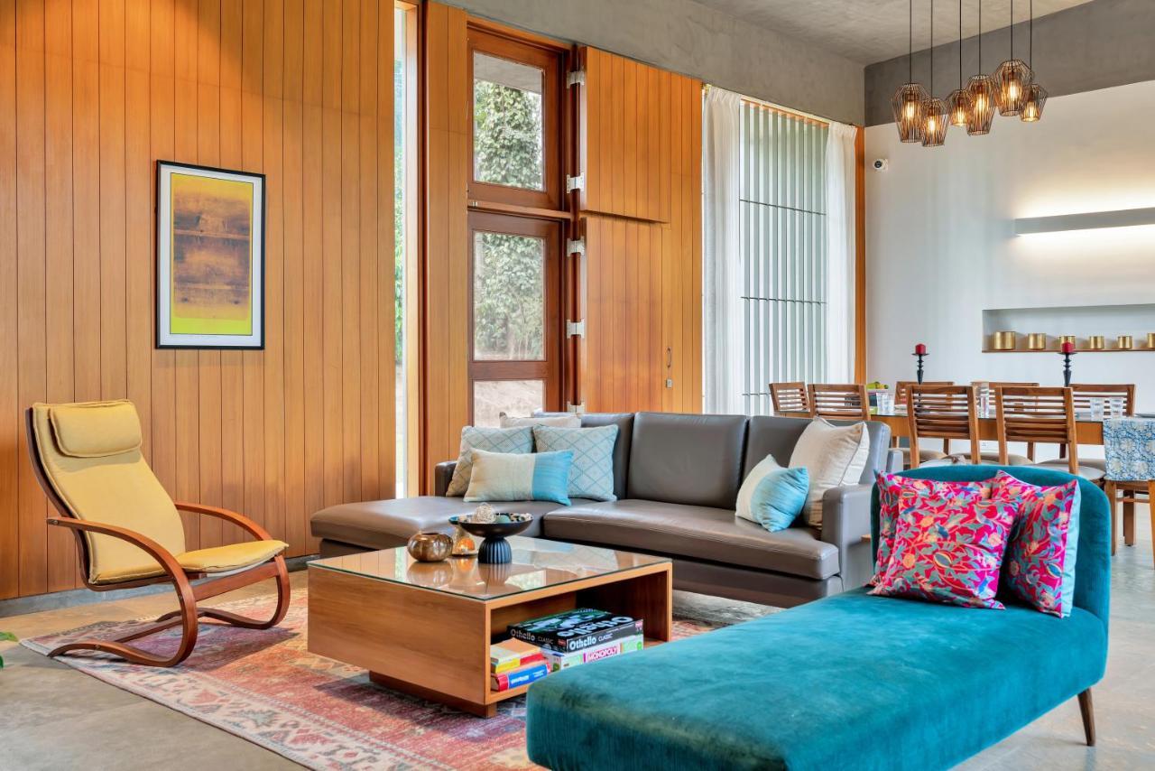 Saffronstays Cafella- A 3-Bdr Elliptical-Roof Villa In Chikmagalur Mudigere Buitenkant foto