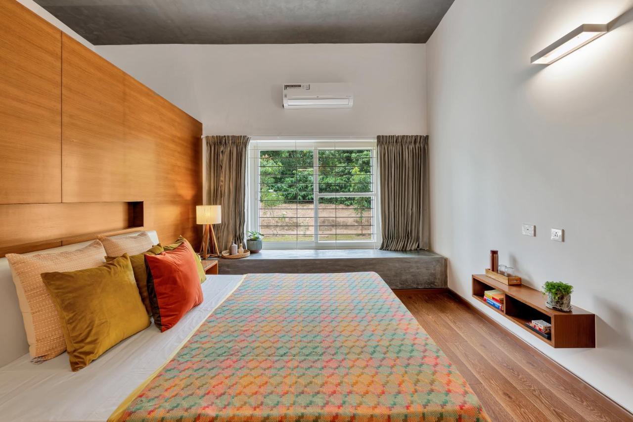 Saffronstays Cafella- A 3-Bdr Elliptical-Roof Villa In Chikmagalur Mudigere Buitenkant foto