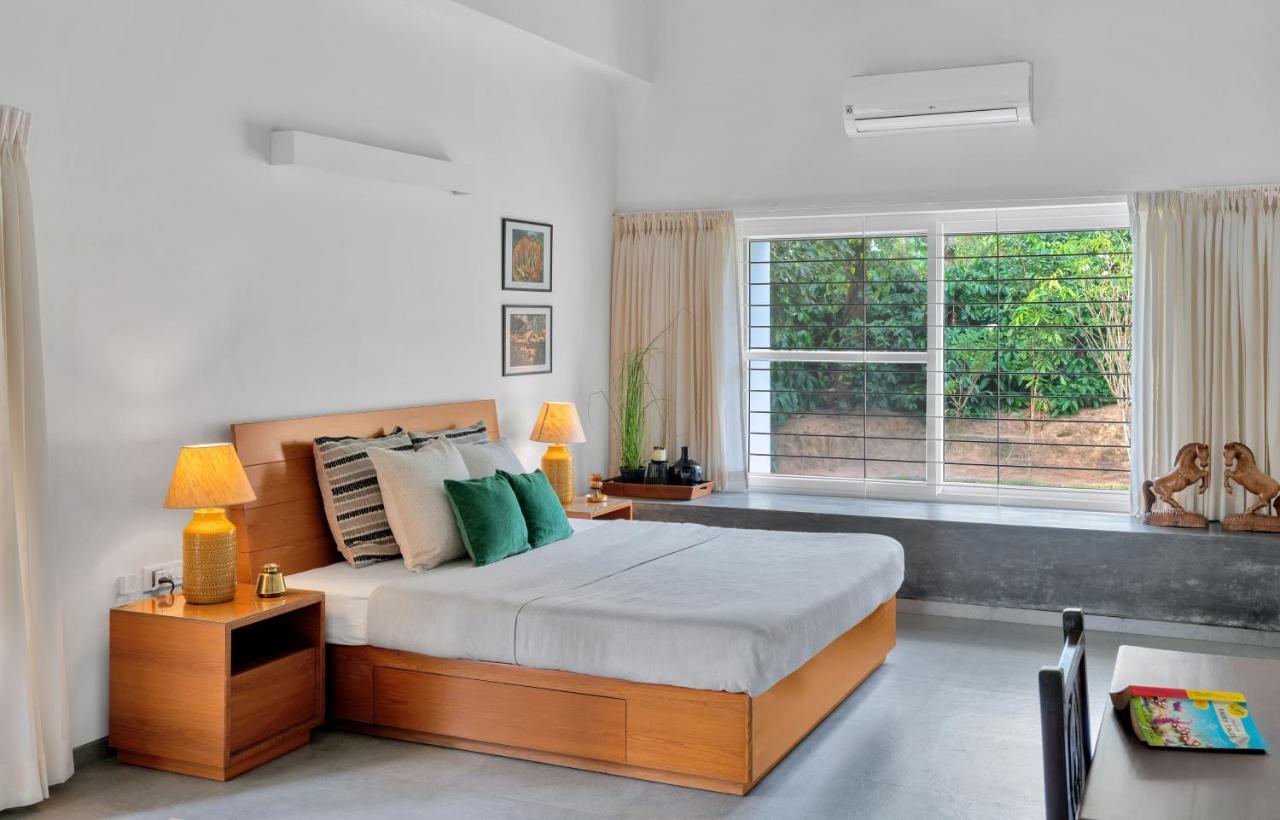 Saffronstays Cafella- A 3-Bdr Elliptical-Roof Villa In Chikmagalur Mudigere Buitenkant foto